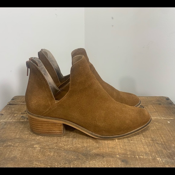 Steve Madden Shoes - Steve Madden Lancaster Brown Suede Booties
